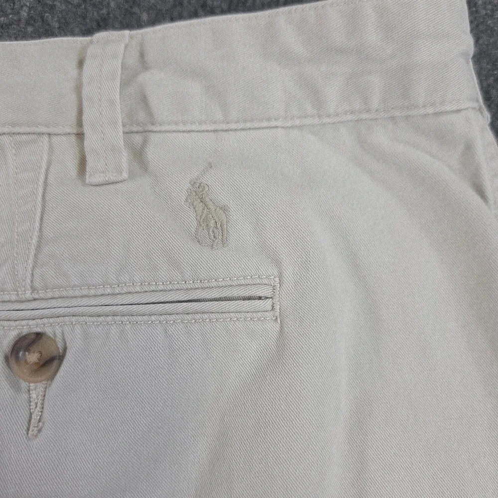 Polo Ralph Lauren Mens 40 Beige Relaxed Fit Chino Shorts 9 Inseam